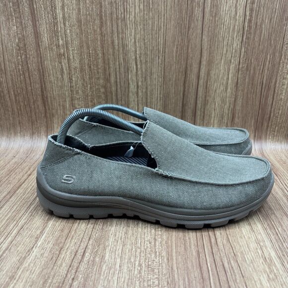 Skechers Other - Skechers Milford Relaxed Fit Superior Slip-On Taupe Men's size 10 Sneakers